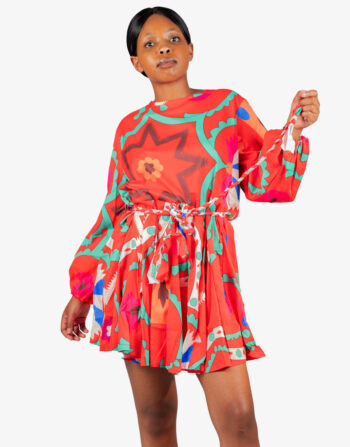 Short Floral Summer Dress