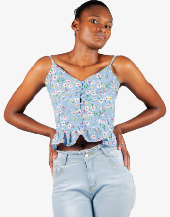 Flowers Crop top