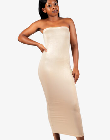 Strapless Boobtube Long Dress