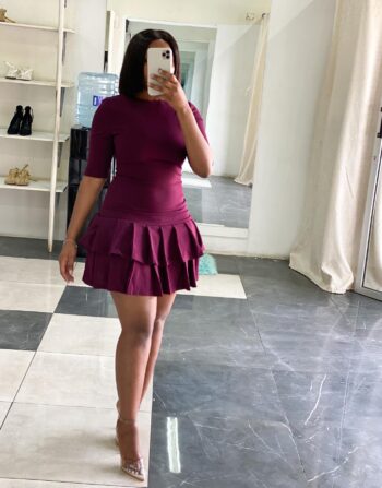 Layered Short Dress
