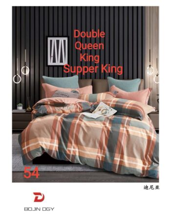 6pcs Soft Touch Orange Bedding