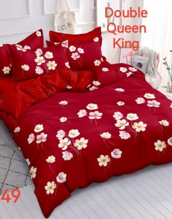 6pcs Soft Touch Flower  Bedding