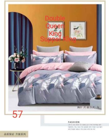 6pcs Soft Touch Reversible Feather Bedding