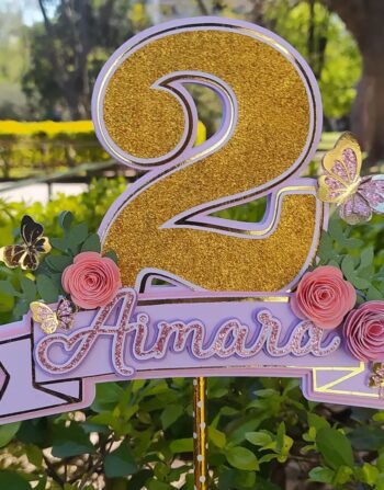 3D Cake topper