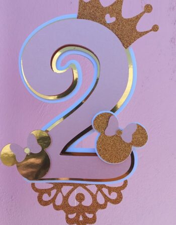 21st Cake topper (Copy) (Copy)