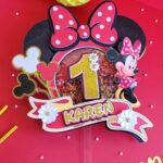 Minnie Mouse Shaker Cake Topper